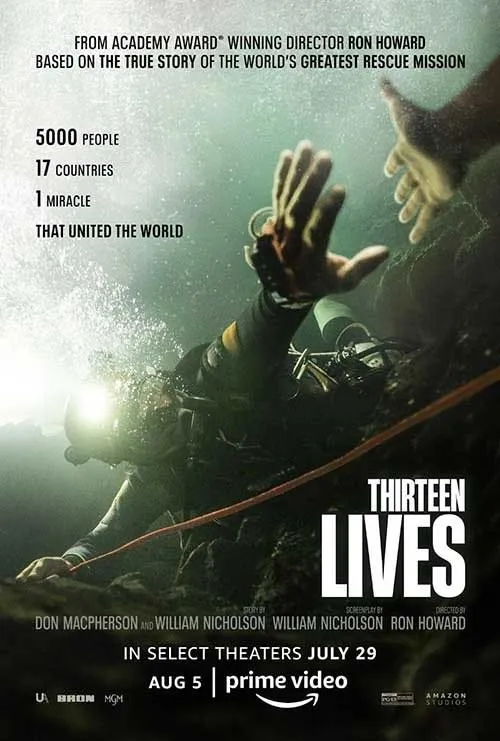 Thirteen Lives film poster available on Vocotv