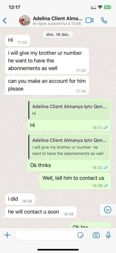 WhatsApp customer support experience screenshot 5